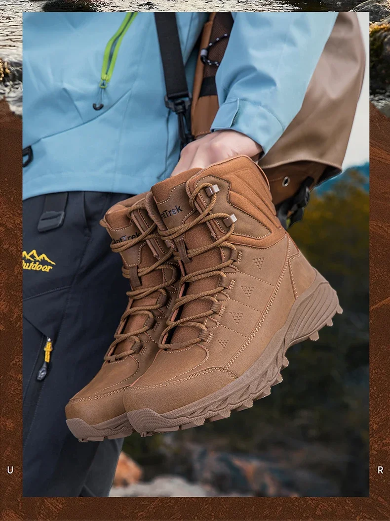 Men Tactical Boots Outdoor Training Safety Lace Up Anti-Slip Male Ultrallight Rapid Response Army Boots Breathable Hunting Boots