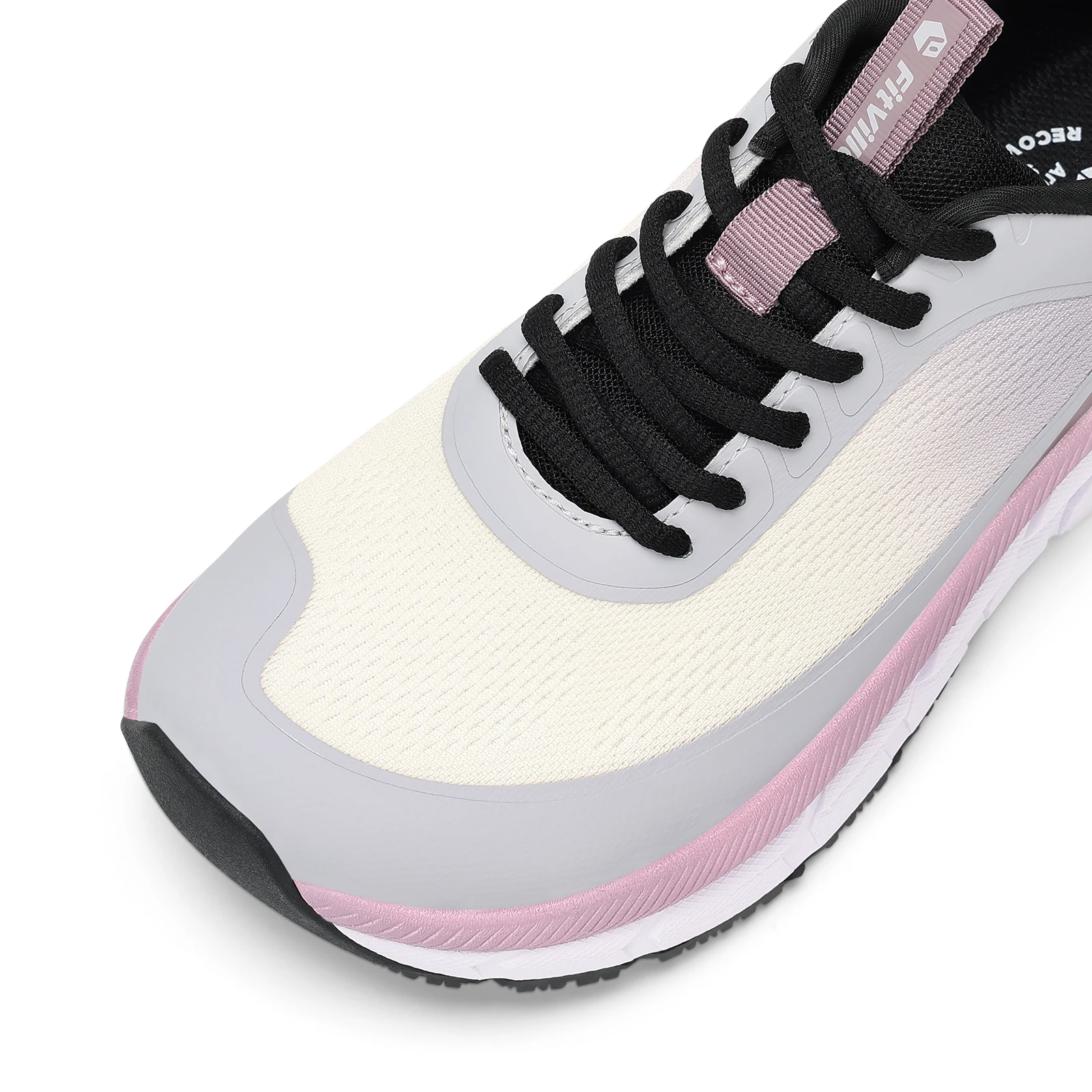 FitVille Women's Sports Shoes Wide Casual Sneakers Non-Slip Walking Running Shoes For Women for Swollen Feet Pain Relief