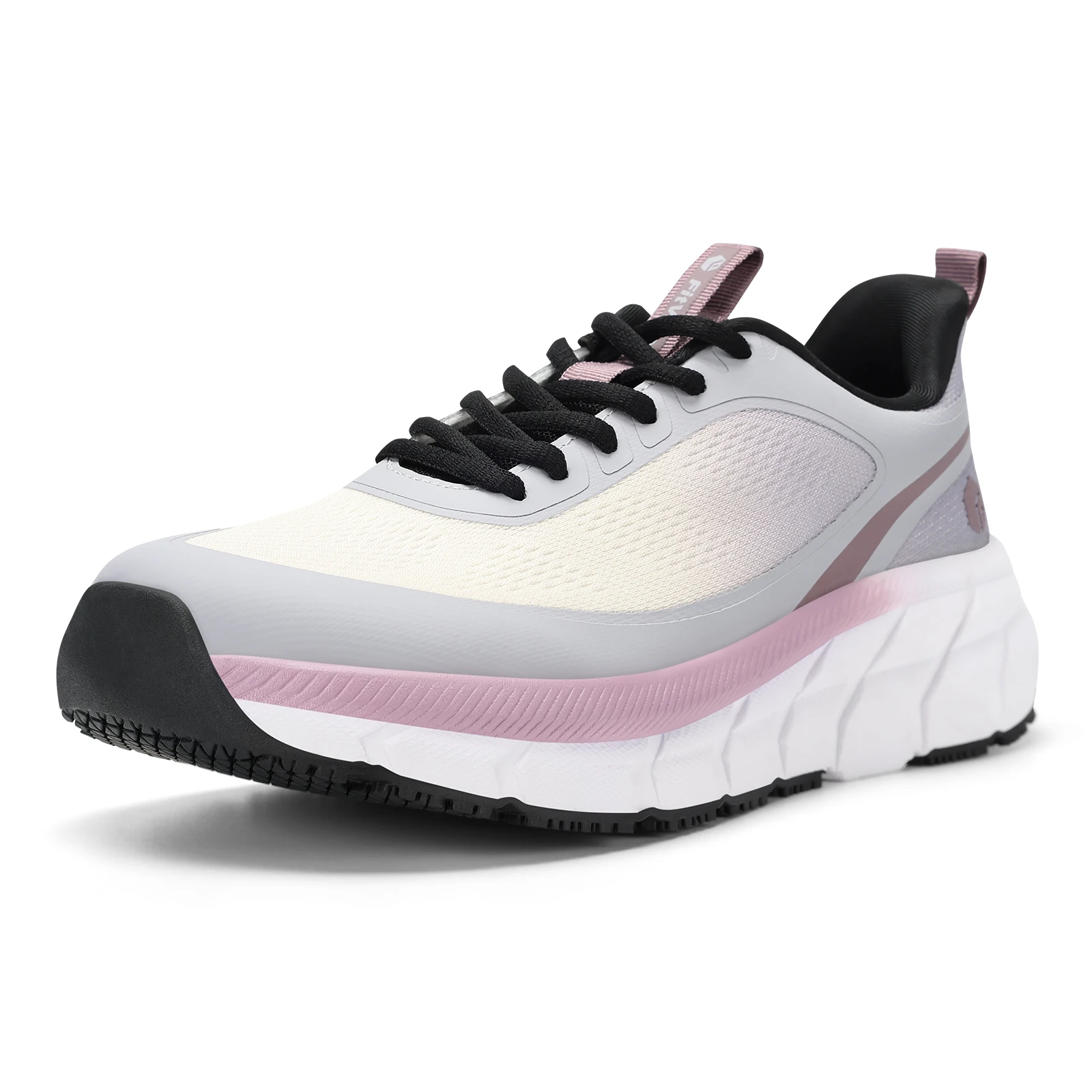 FitVille Women's Sports Shoes Wide Casual Sneakers Non-Slip Walking Running Shoes For Women for Swollen Feet Pain Relief