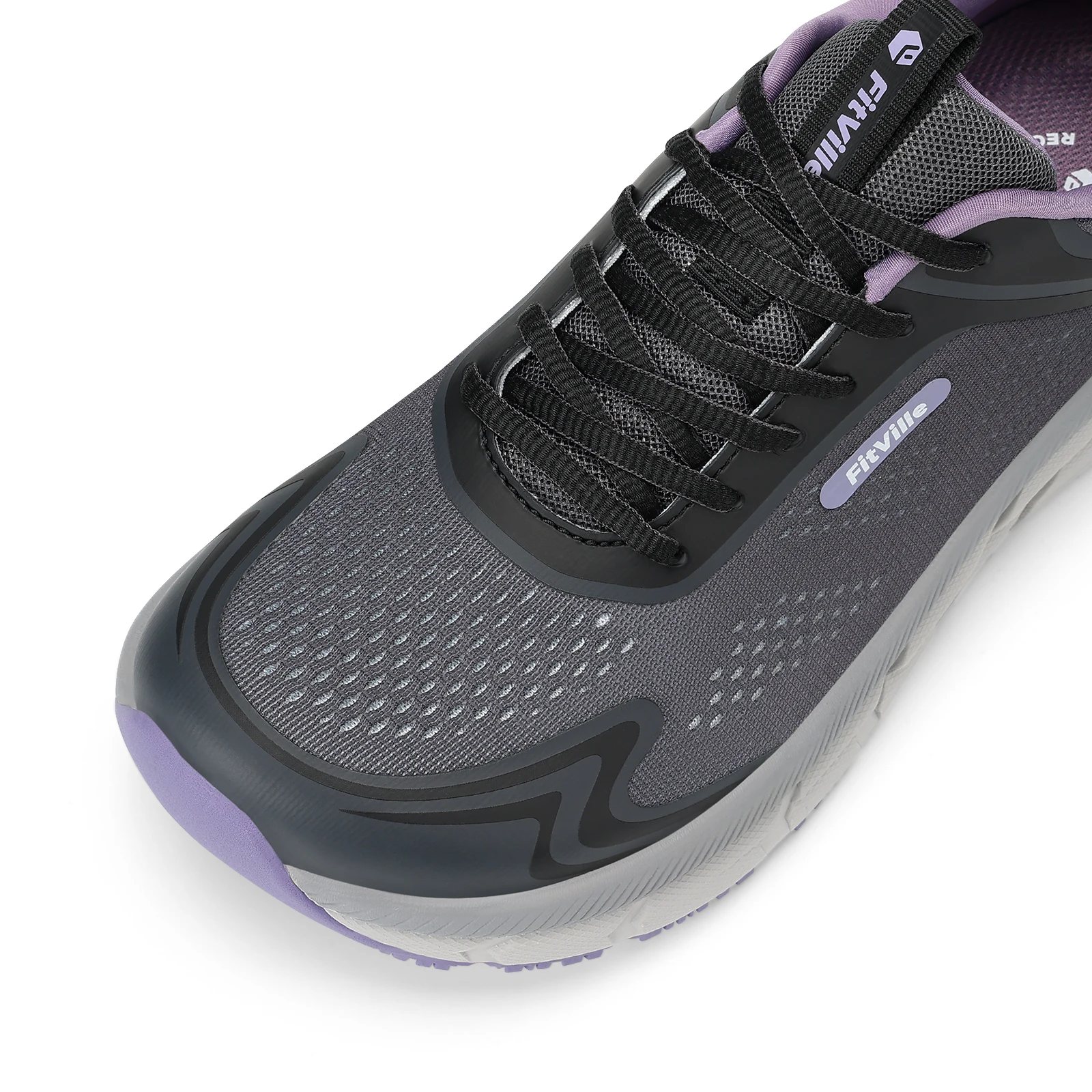 FitVille Women's Sports Shoes Wide Casual Sneakers Non-Slip Walking Running Shoes For Women for Swollen Feet Pain Relief