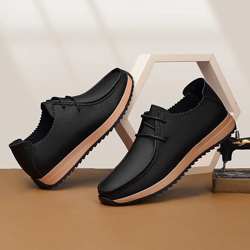 Casual Shoes Outdoor Male Fashion Inner Height Shoes 6cm Height Increasing Sports Shoe Classic Non-slip Tenis Masculino Trainers