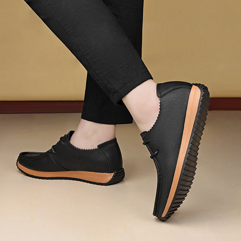 Casual Shoes Outdoor Male Fashion Inner Height Shoes 6cm Height Increasing Sports Shoe Classic Non-slip Tenis Masculino Trainers