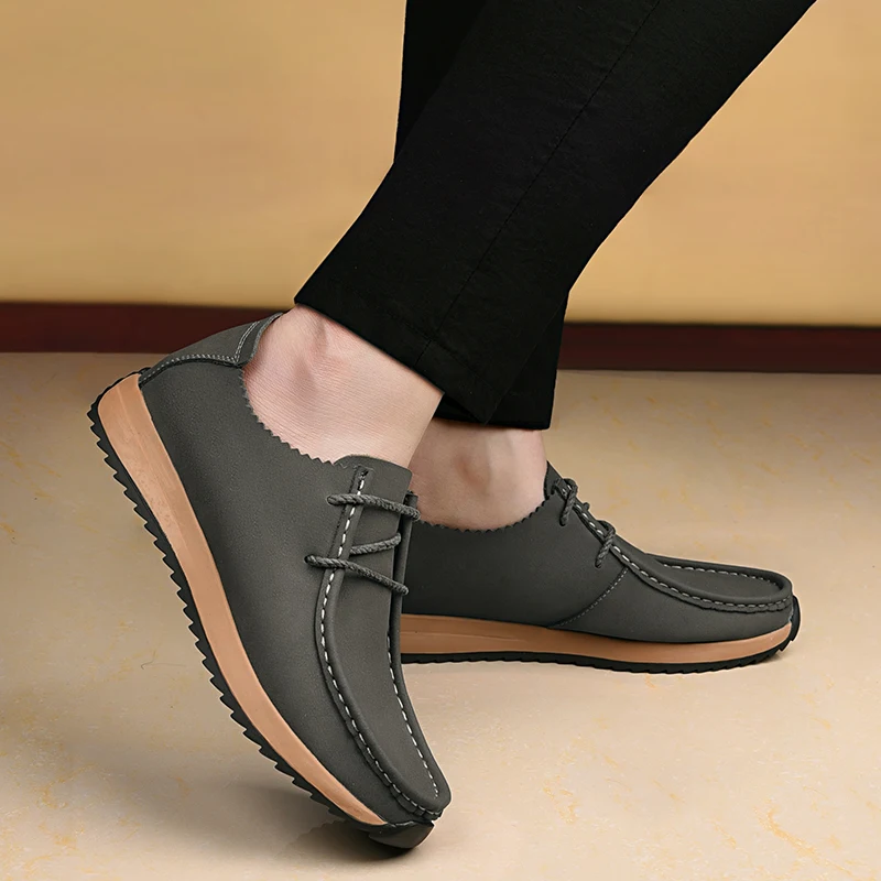 Casual Shoes Outdoor Male Fashion Inner Height Shoes 6cm Height Increasing Sports Shoe Classic Non-slip Tenis Masculino Trainers