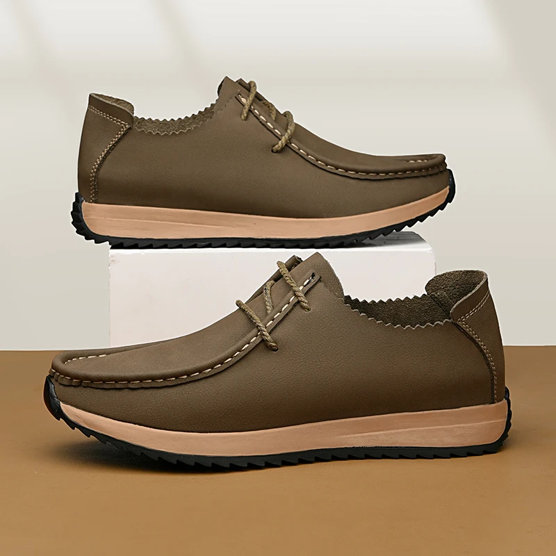 Casual Shoes Outdoor Male Fashion Inner Height Shoes 6cm Height Increasing Sports Shoe Classic Non-slip Tenis Masculino Trainers