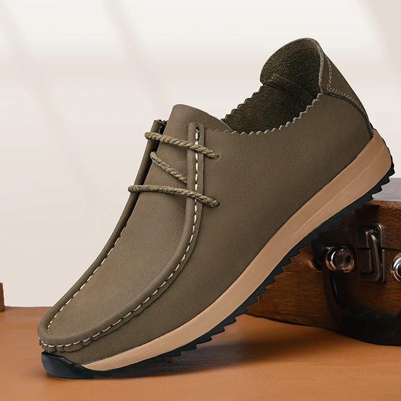 Casual Shoes Outdoor Male Fashion Inner Height Shoes 6cm Height Increasing Sports Shoe Classic Non-slip Tenis Masculino Trainers