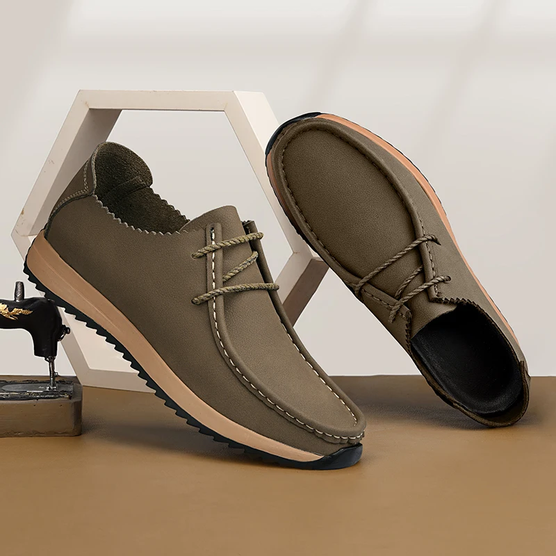 Casual Shoes Outdoor Male Fashion Inner Height Shoes 6cm Height Increasing Sports Shoe Classic Non-slip Tenis Masculino Trainers
