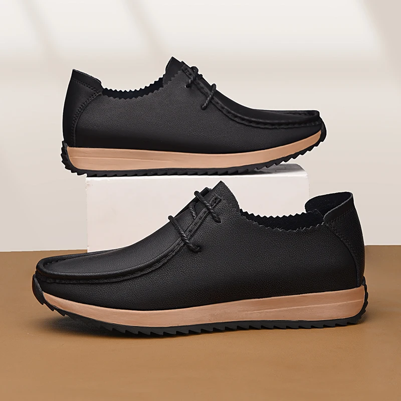 Casual Shoes Outdoor Male Fashion Inner Height Shoes 6cm Height Increasing Sports Shoe Classic Non-slip Tenis Masculino Trainers