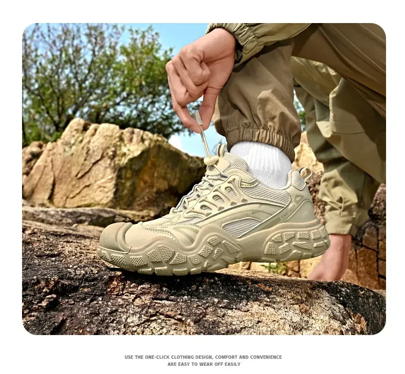 Outdoor Couple Hiking Shoes for Autumn and Winter, Hiking and Tourism Shoes