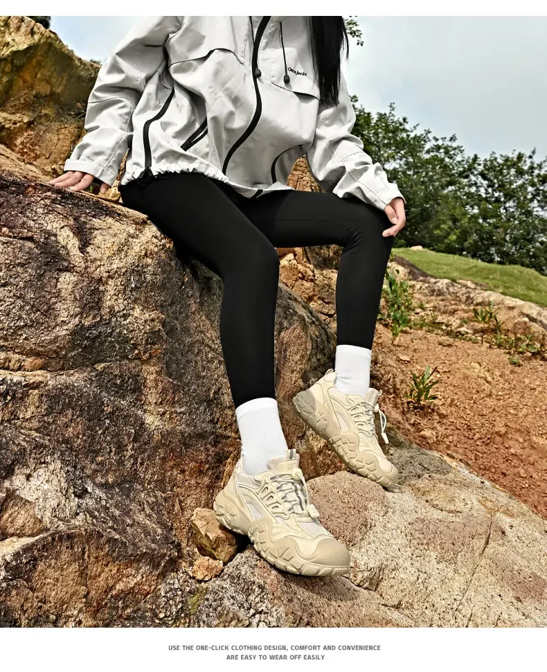 Outdoor Couple Hiking Shoes for Autumn and Winter, Hiking and Tourism Shoes