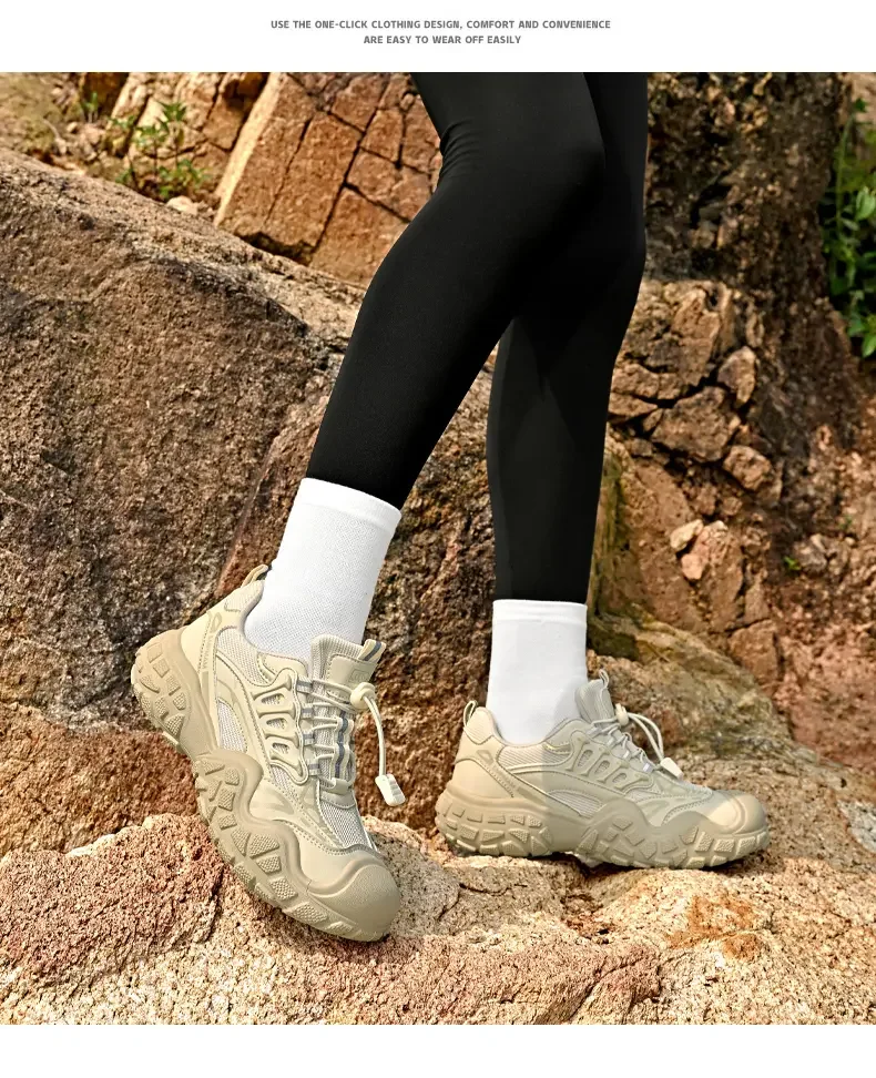 Outdoor Couple Hiking Shoes for Autumn and Winter, Hiking and Tourism Shoes