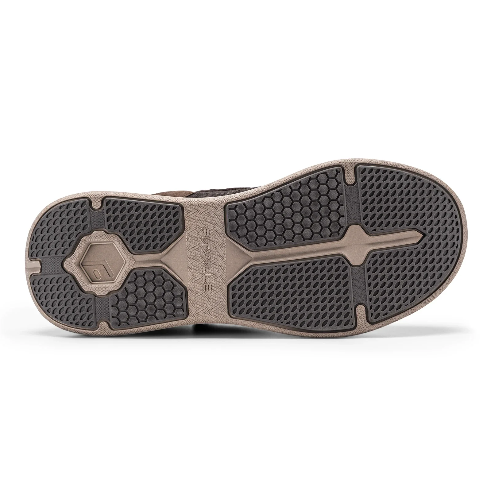 Fitville Men'S Diabetic Shoes Casual Orthopedics Extra Wide Feet Swollen Slip-On Shoes For Elderly Foot Pain Relief Neuropathy