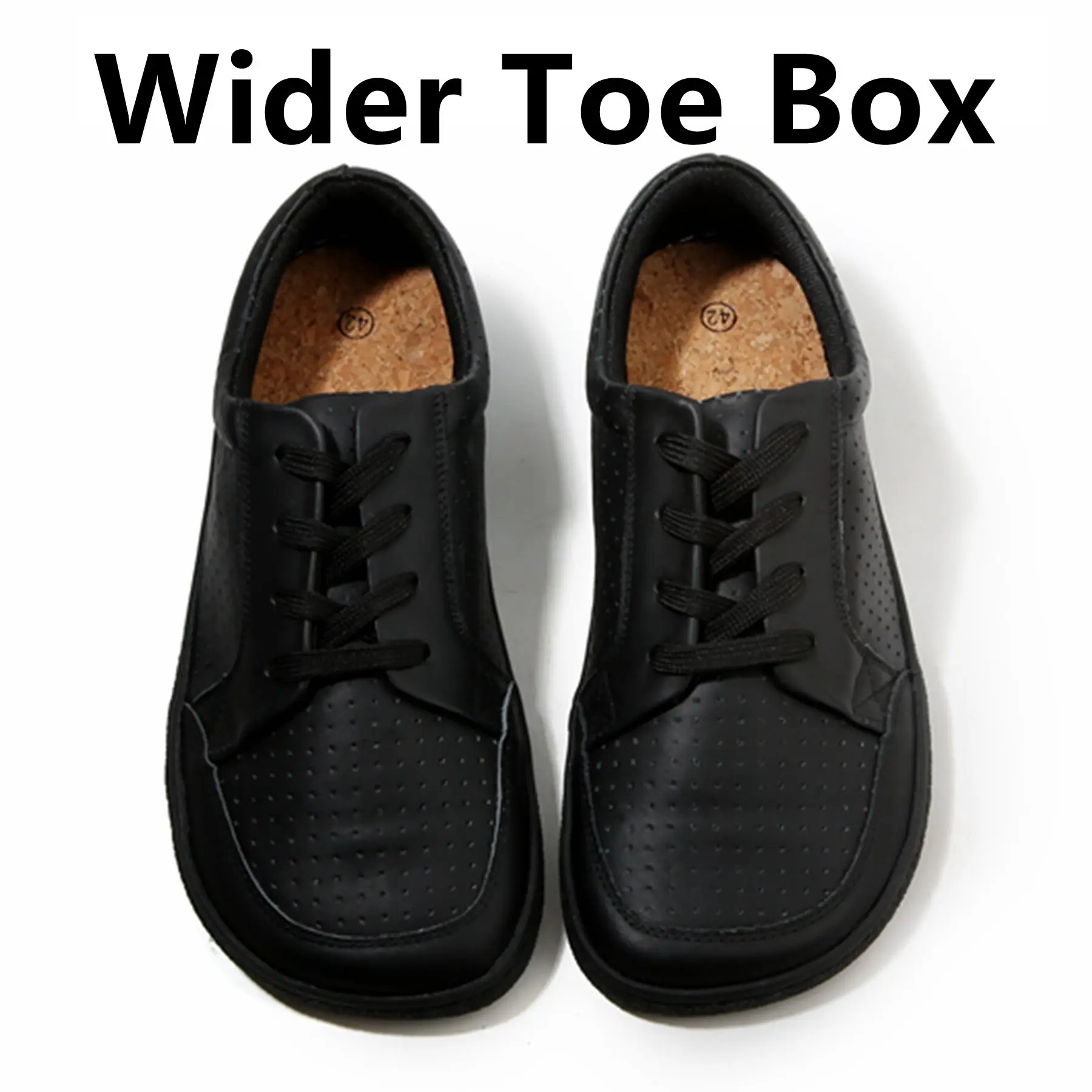 TONGLEPAO Barefoot Genuine leather Sneaker For Women Men Flat Soft Thin Out Zero Drop Sole Wider Toe Box Flexible Light Weight