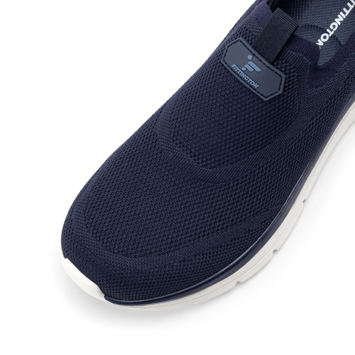 Fitington Men's Walking Shoes Extra Wide Toe Box Slip On Casual Shoes Comfortable Thick Sole Sneakers Arch Support Wide Foot