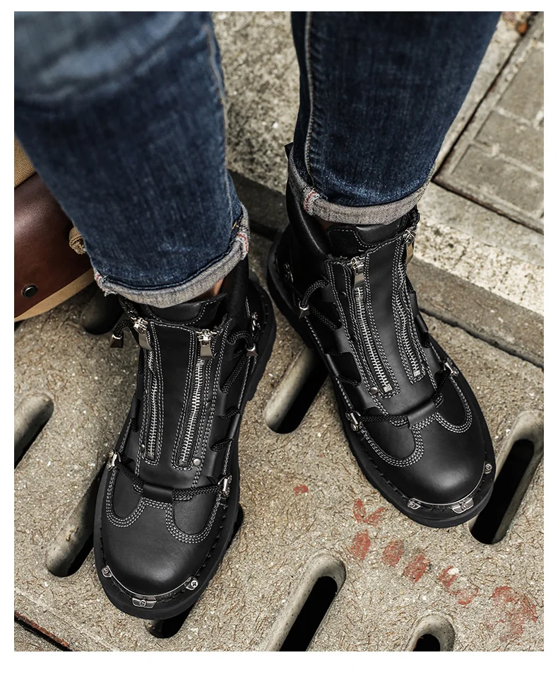 Men boots New Winter Slippers Warm Men Shoes Waterproof Non-Slip Plush Sneakers Male tenis shoes Boots Men Sneakers Winter