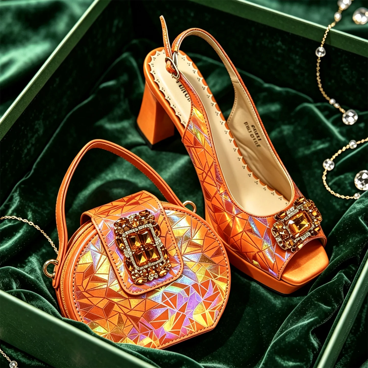 Italy Shoes and Bags Set for Woman African Women Shoes and Bags Italy Rhinestone Wedding Shoes Bags Women Pumps Luxury Party