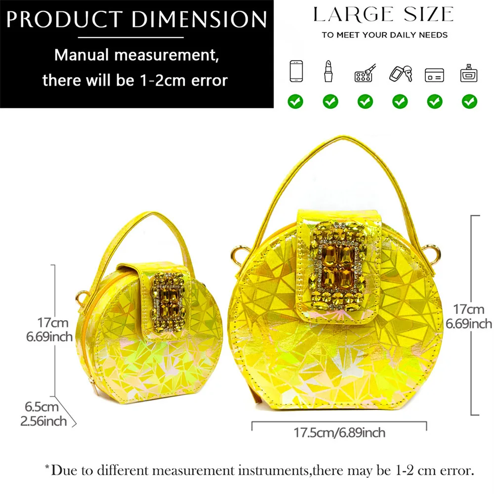 Italy Shoes and Bags Set for Woman African Women Shoes and Bags Italy Rhinestone Wedding Shoes Bags Women Pumps Luxury Party