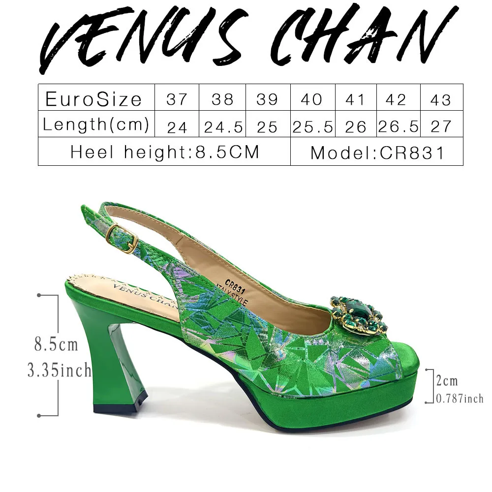 Italy Shoes and Bags Set for Woman African Women Shoes and Bags Italy Rhinestone Wedding Shoes Bags Women Pumps Luxury Party