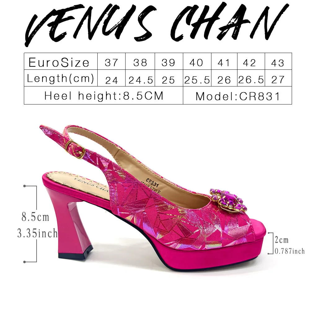 Italy Shoes and Bags Set for Woman African Women Shoes and Bags Italy Rhinestone Wedding Shoes Bags Women Pumps Luxury Party