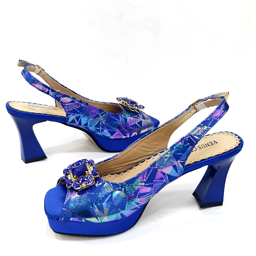 Italy Shoes and Bags Set for Woman African Women Shoes and Bags Italy Rhinestone Wedding Shoes Bags Women Pumps Luxury Party
