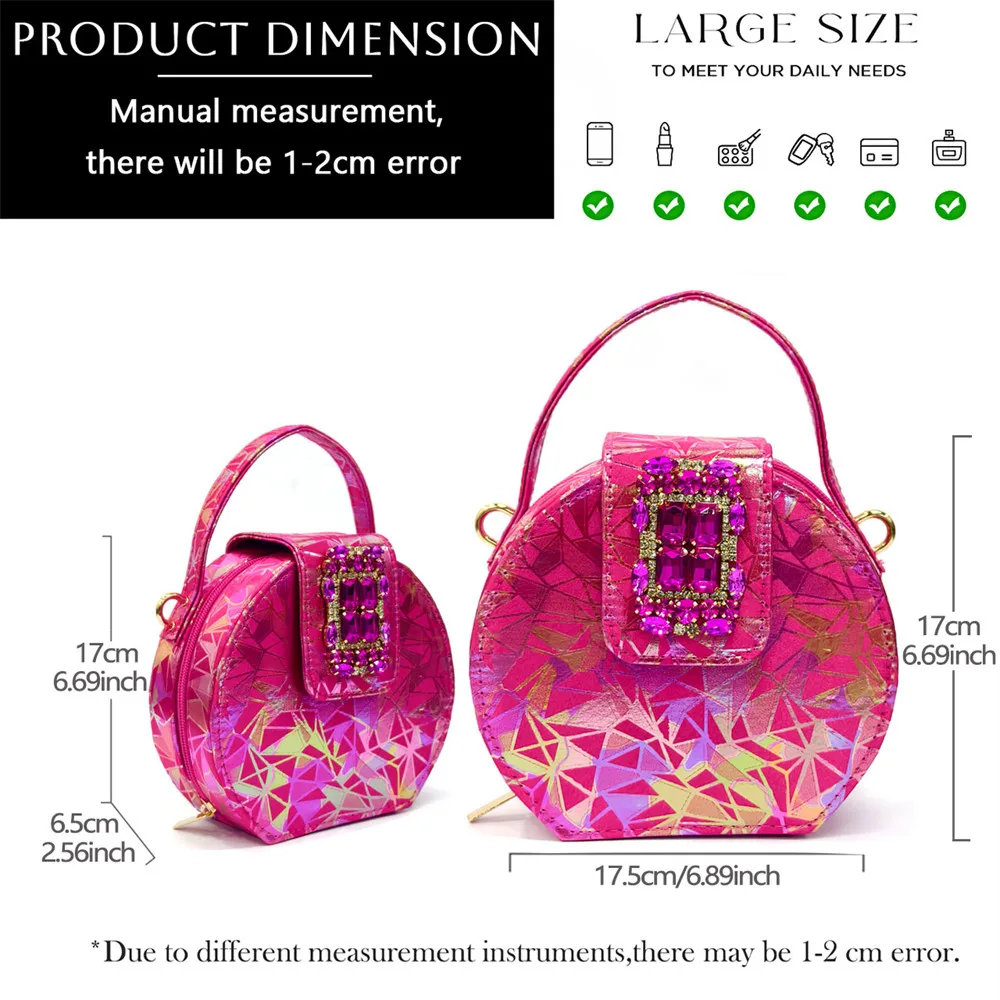 Italy Shoes and Bags Set for Woman African Women Shoes and Bags Italy Rhinestone Wedding Shoes Bags Women Pumps Luxury Party