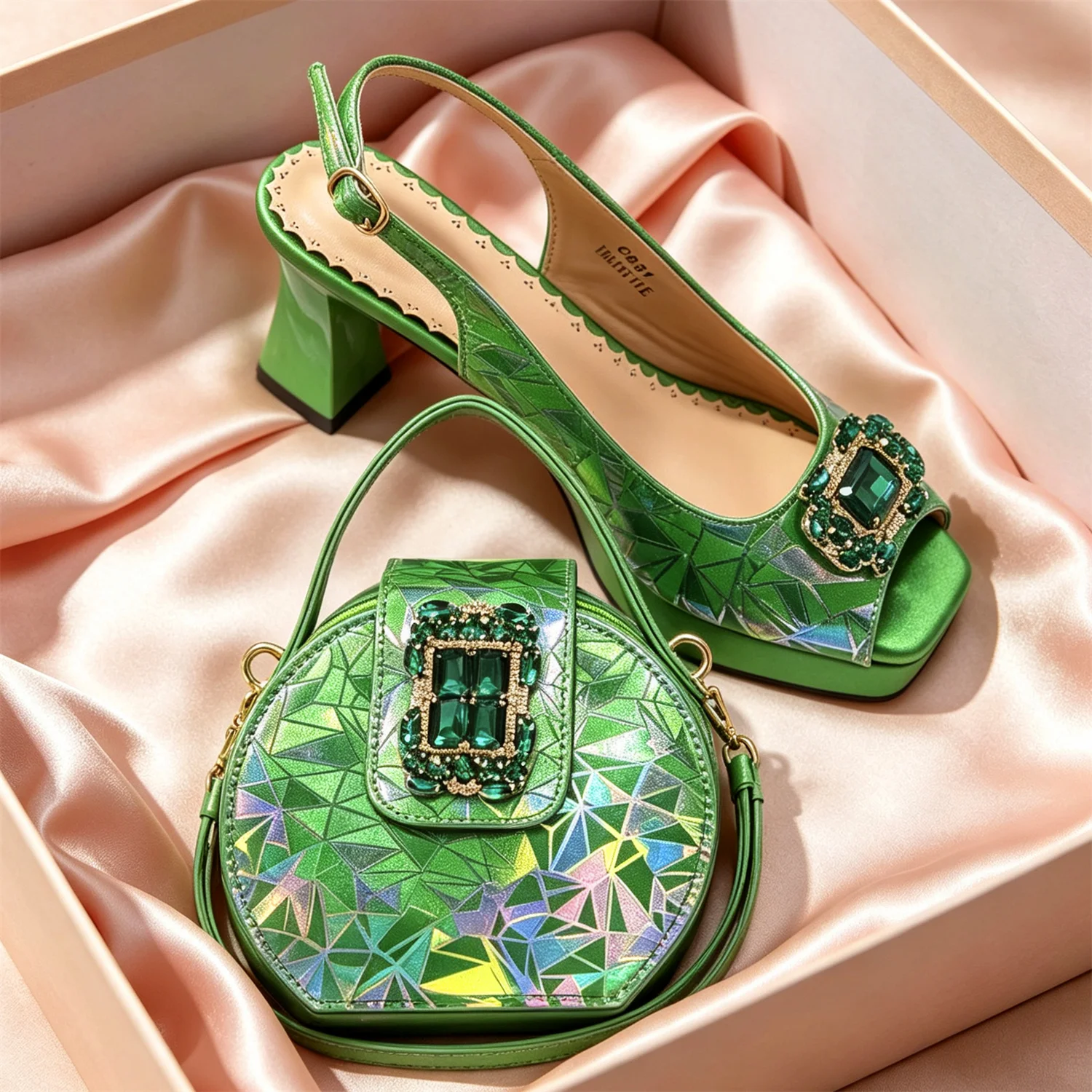 Italy Shoes and Bags Set for Woman African Women Shoes and Bags Italy Rhinestone Wedding Shoes Bags Women Pumps Luxury Party