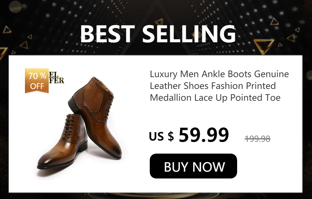 Real Leather Men's Boots Classic Italian Ankle Boots High Top Dress Shoes Zipper Buckle Formal Shoes for Men Blue Basic Boots