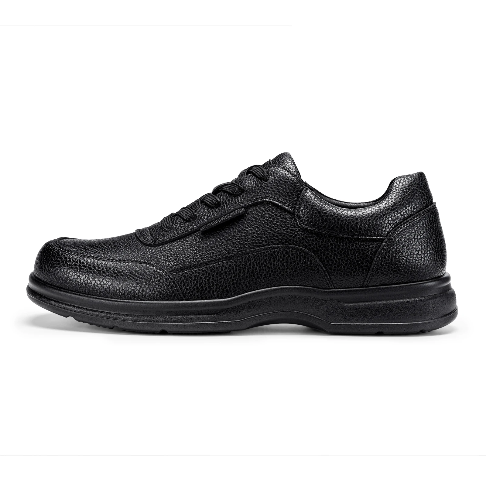 FitVille Men's Dress Shoes Wide Toe Casual Oxford Shoes for Men Walking Business Sneakers Arch Support Comfortable Lightweight
