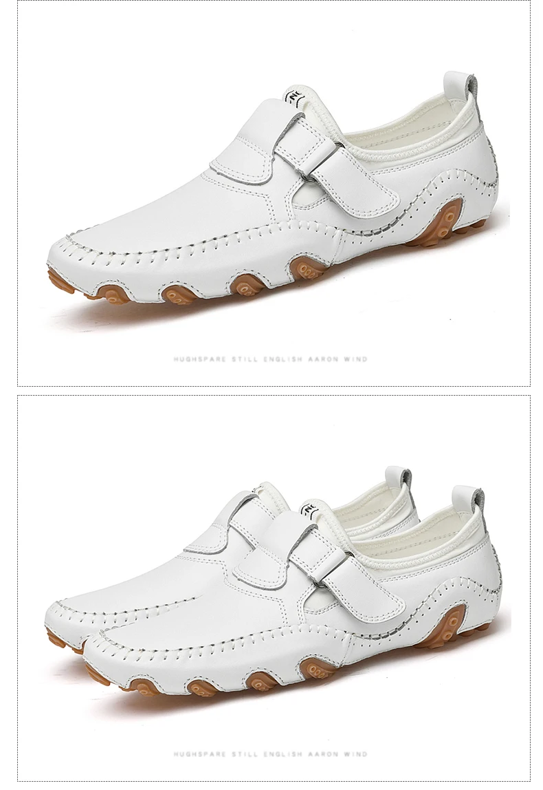 DEKABR Fashion Loafer Shoes Men Genuine Leather Soft Comfy Slip-on Moccasins Handmade Man Casual Shoes Drive Walk Luxury Leisure