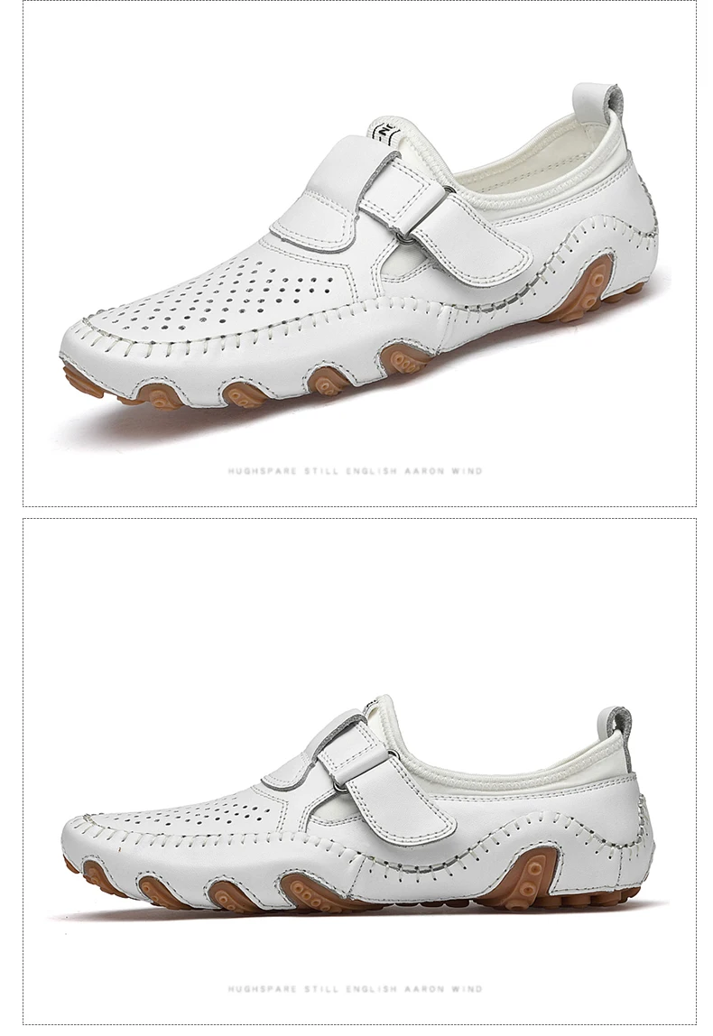 DEKABR Fashion Loafer Shoes Men Genuine Leather Soft Comfy Slip-on Moccasins Handmade Man Casual Shoes Drive Walk Luxury Leisure