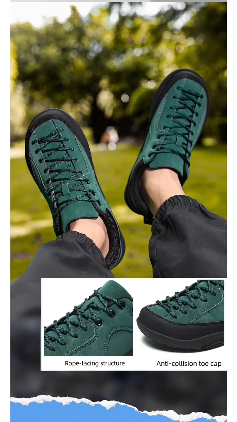 Unisex Barefoot Wide Toe Running Shoes Minimalist Artificial Leather Walking Sneakers Lace Up Lightweight Breathable Shoes