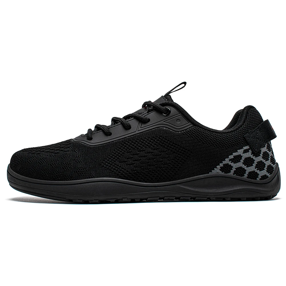 HOBIBEAR Knit Barefoot Shoes Unisex Zero Drop Wide Toe Sneaker Minimalist Breathable Causal Walking Shoes