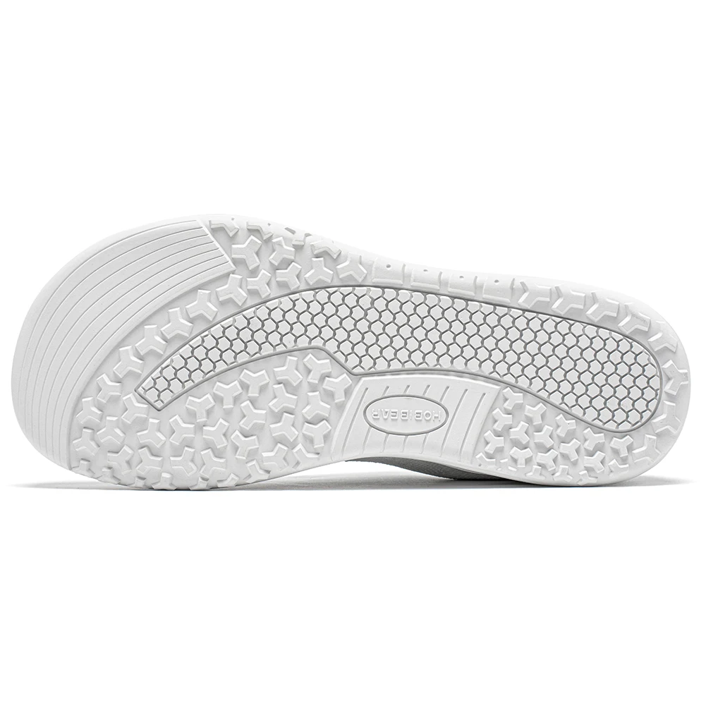 HOBIBEAR Knit Barefoot Shoes Unisex Zero Drop Wide Toe Sneaker Minimalist Breathable Causal Walking Shoes