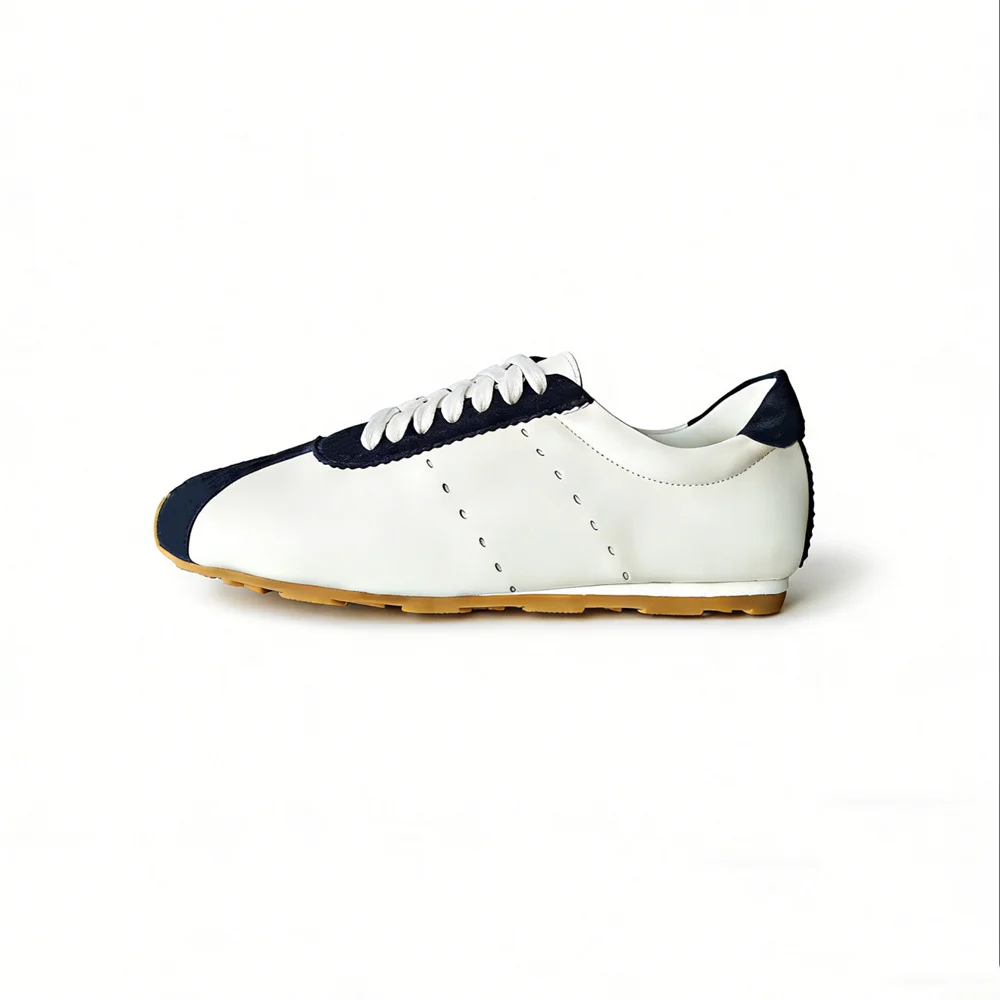 FEDONAS Fashion Women Cow Leather Suede Sneakers Comfort Breathable Cross-tied Spring Summer Casual Sport Shoes Lightweight Shoe