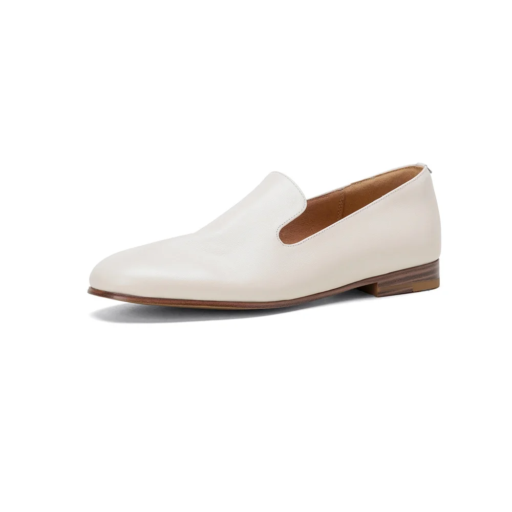 FEDONAS 2026 New Women Genuine Leather Loafers Pumps Low Heels Soft Leather Round Toe Casual Shoes Spring Office Pumps