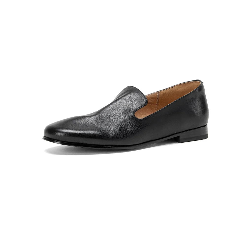 FEDONAS 2026 New Women Genuine Leather Loafers Pumps Low Heels Soft Leather Round Toe Casual Shoes Spring Office Pumps