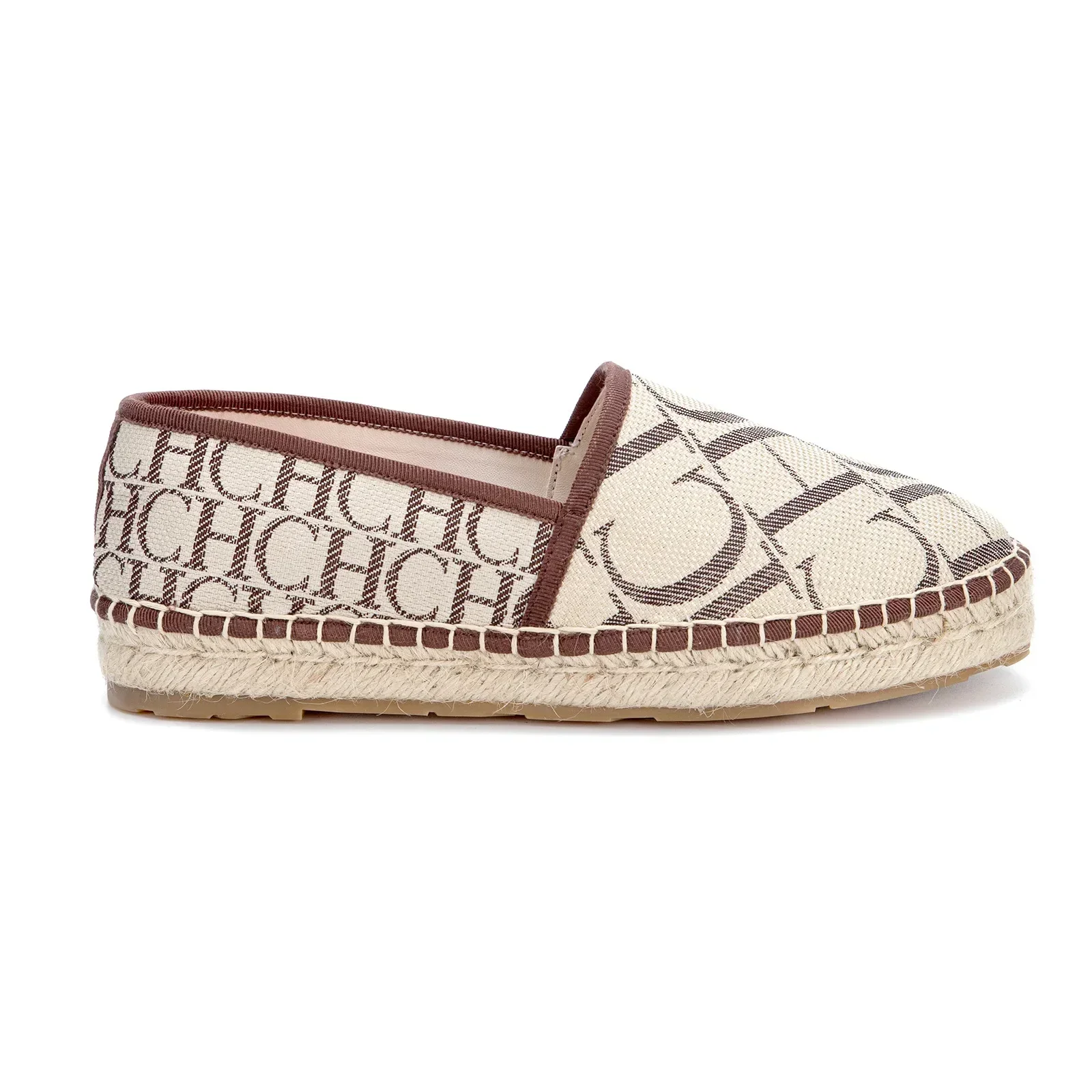 CH women's high-quality casual fisherman shoes flats, high-end outdoor classic letter design printed women's shoes