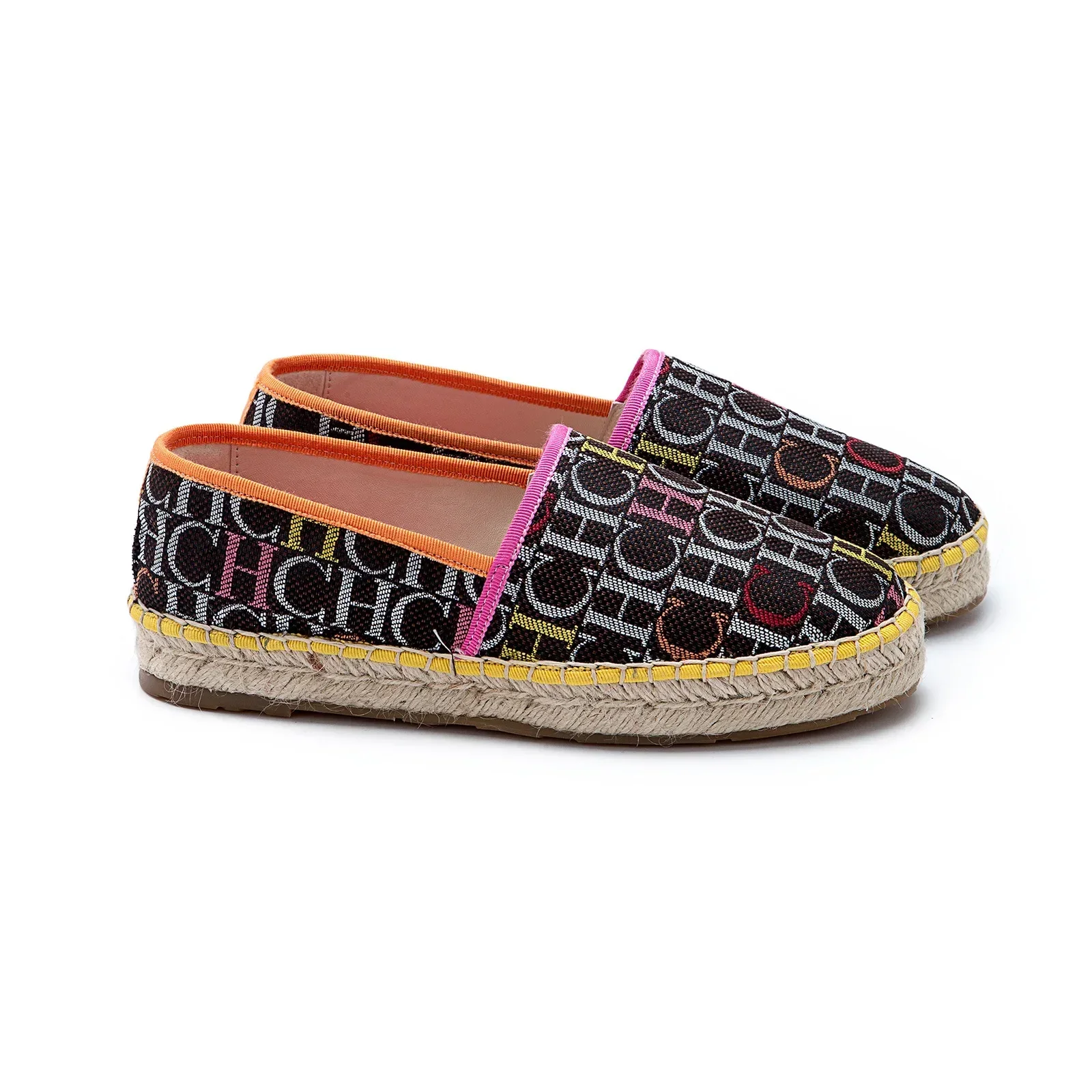CH women's high-quality casual fisherman shoes flats, high-end outdoor classic letter design printed women's shoes