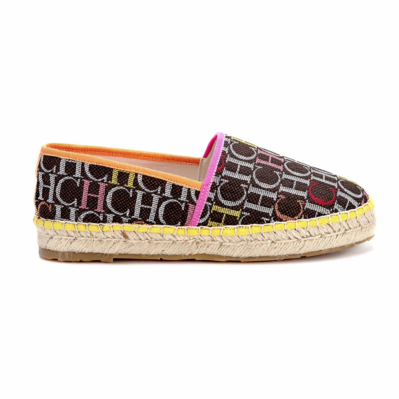 CH women's high-quality casual fisherman shoes flats, high-end outdoor classic letter design printed women's shoes
