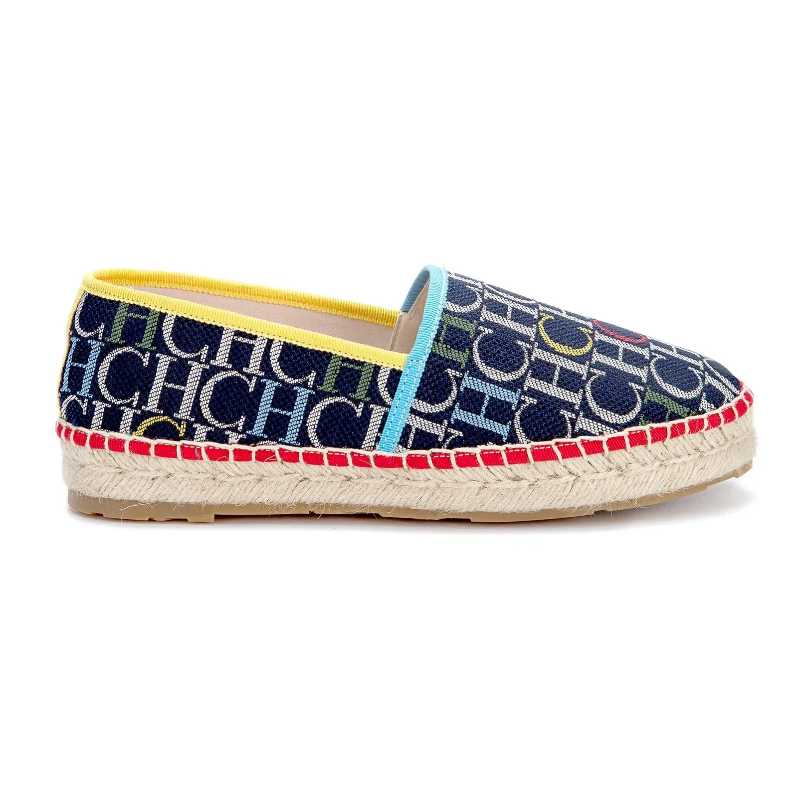 CH women's high-quality casual fisherman shoes flats, high-end outdoor classic letter design printed women's shoes