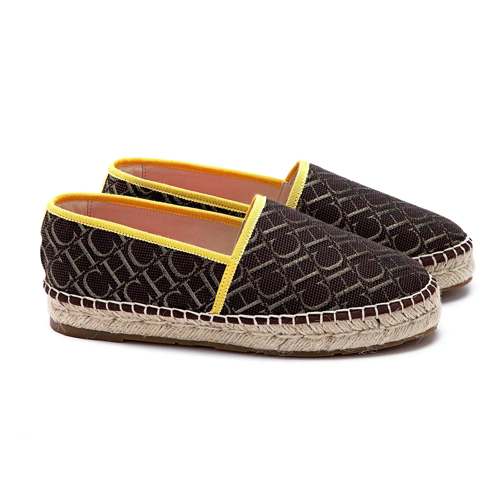 CH women's high-quality casual fisherman shoes flats, high-end outdoor classic letter design printed women's shoes