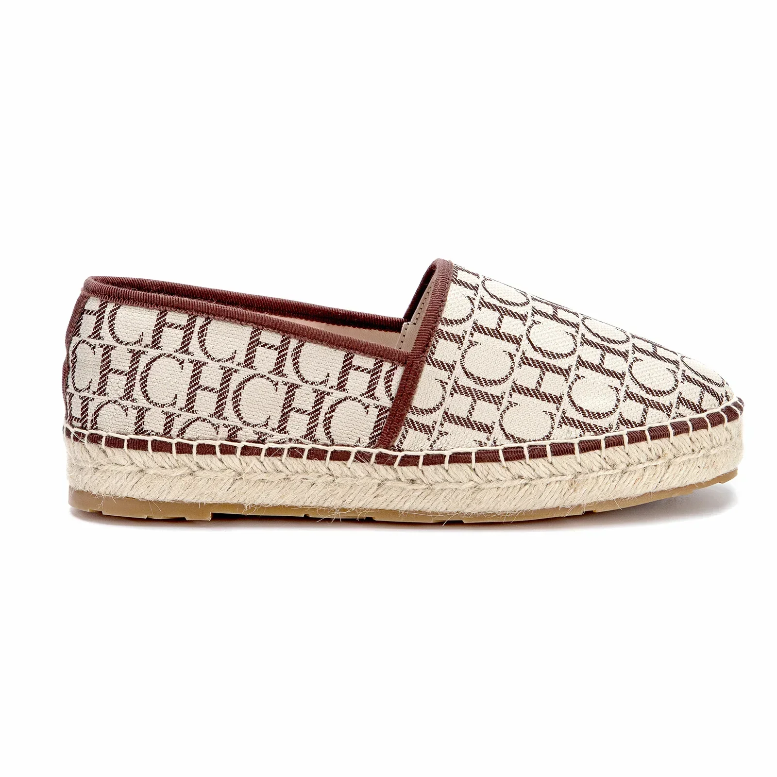 CH women's high-quality casual fisherman shoes flats, high-end outdoor classic letter design printed women's shoes