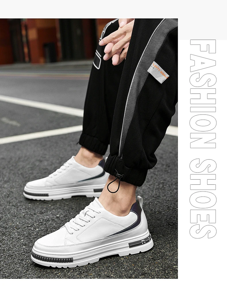 Fashionable Sports Shoes, Men's Height-increasing Shoes, 8CM Sports Height-increasing Shoes