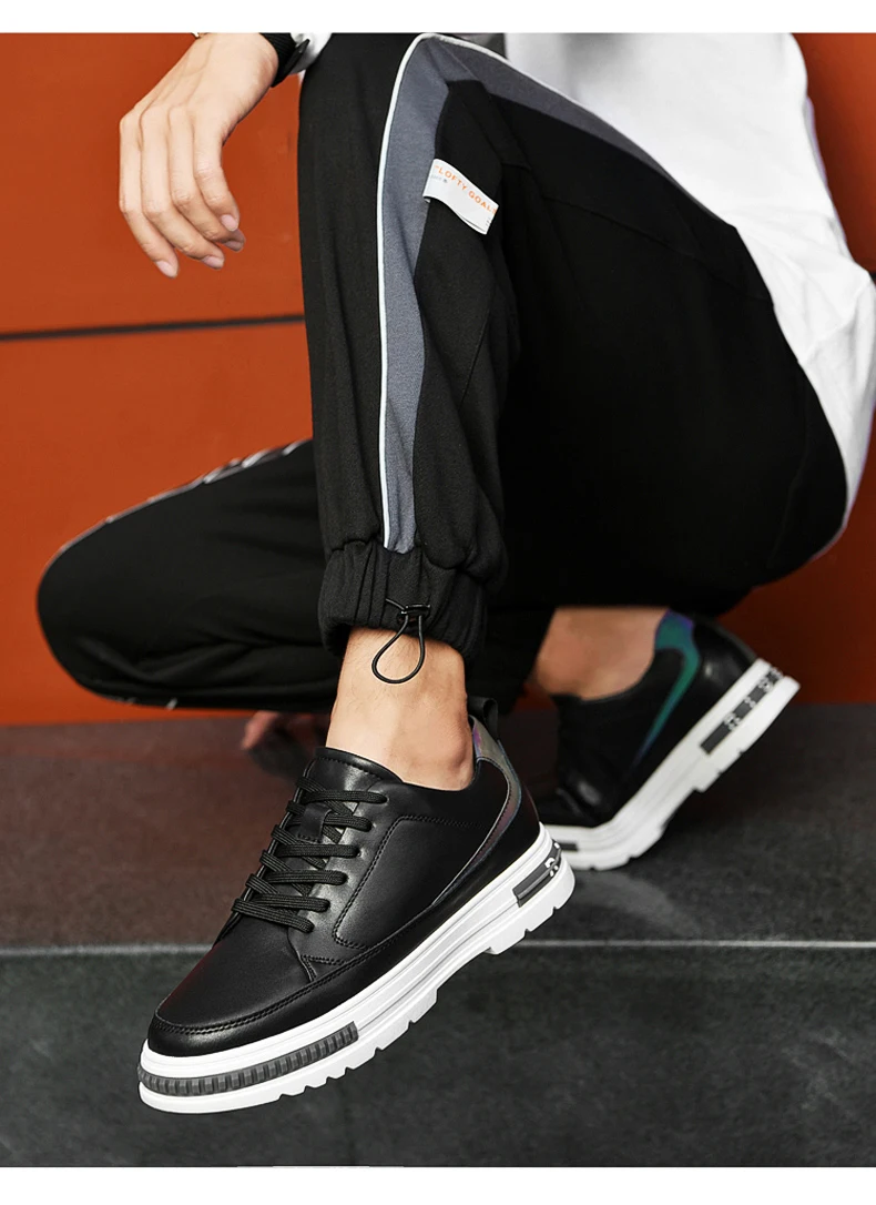 Fashionable Sports Shoes, Men's Height-increasing Shoes, 8CM Sports Height-increasing Shoes