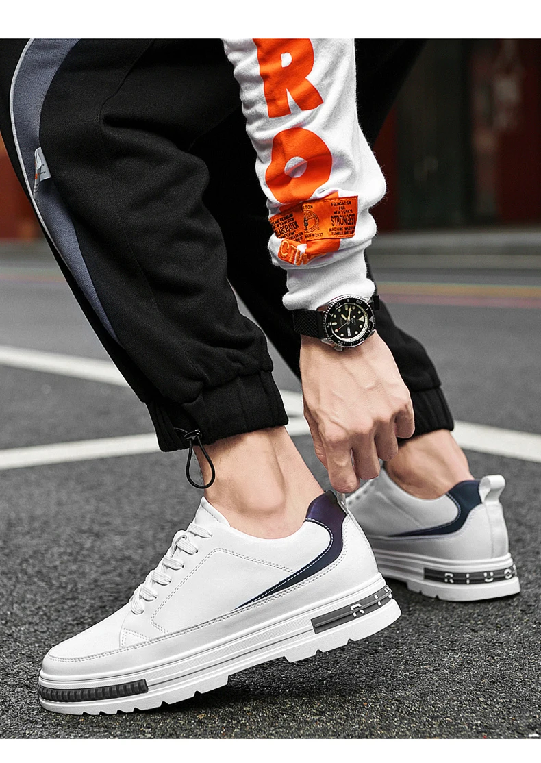 Fashionable Sports Shoes, Men's Height-increasing Shoes, 8CM Sports Height-increasing Shoes