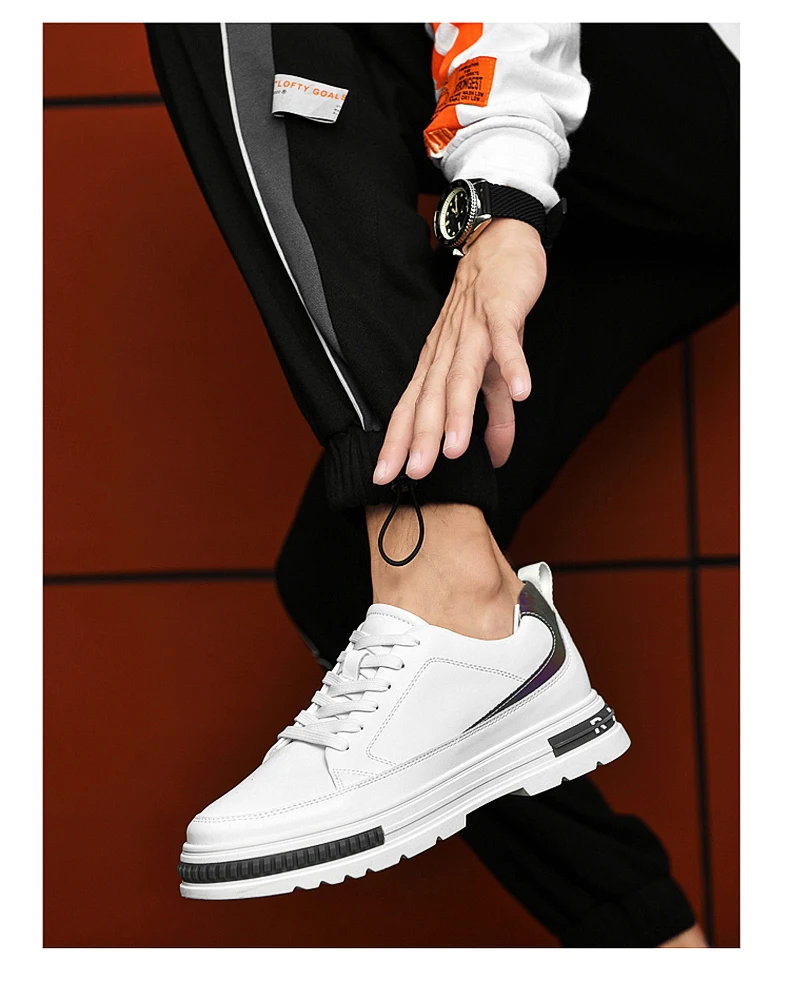 Fashionable Sports Shoes, Men's Height-increasing Shoes, 8CM Sports Height-increasing Shoes
