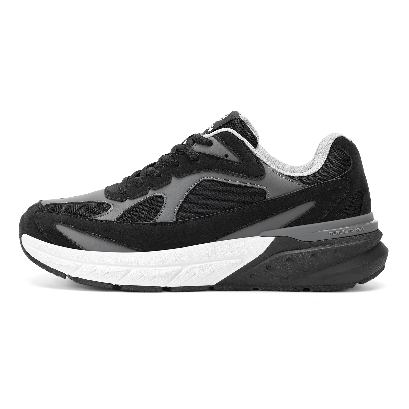 FitVille Wide Walking Shoes For Men Arch Support Wide Width Lightweight Non‑Slip Comfort Cushion Sneakers For Swollen Feet Neuropathy Plantar Fasciitis
