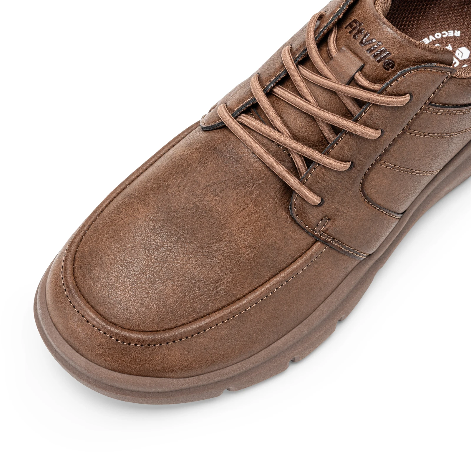 Fitville Men's Dress Shoes Wide Toe Casual Oxfords Business Formal Shoes for Men Lightweight Walking Footwear With Arch Support