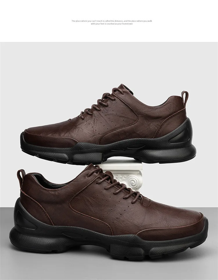 Men's Height Increase Shoes Calfskin for All-Day Wear Business Casual Elevator Shoes Height Increasing 6cm Hidden Heel Shoes