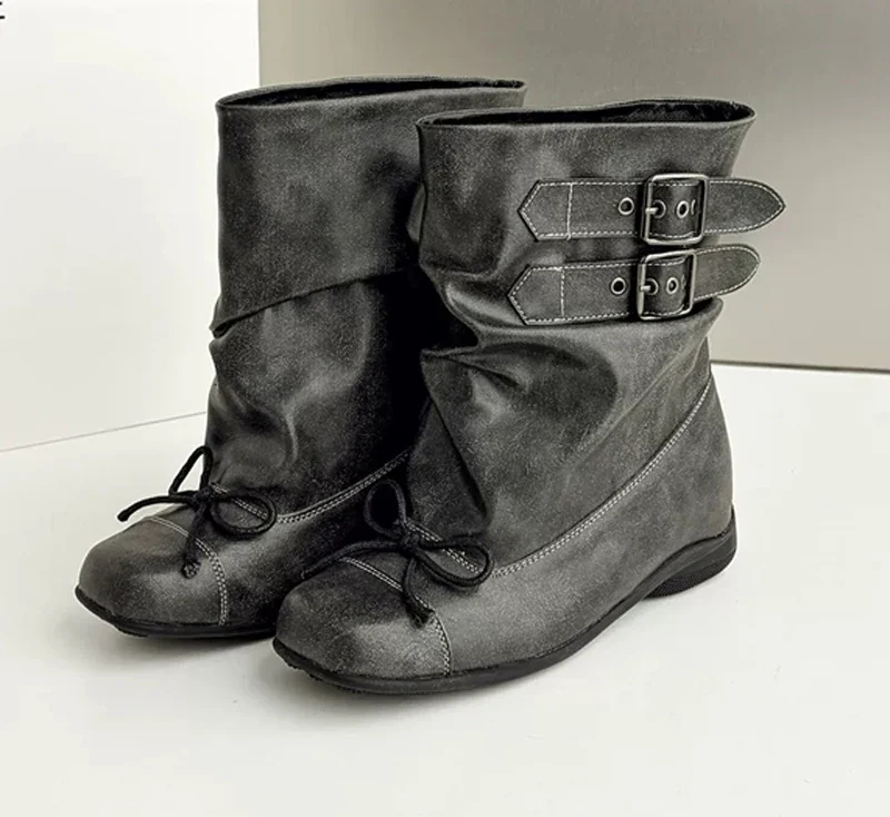 Fashion Designer Punk Boots for Woman Ankle Boots Winter Women Chelsea Boots 2027 Trend Buckle Gladiator Motorcycle Botas Mujer