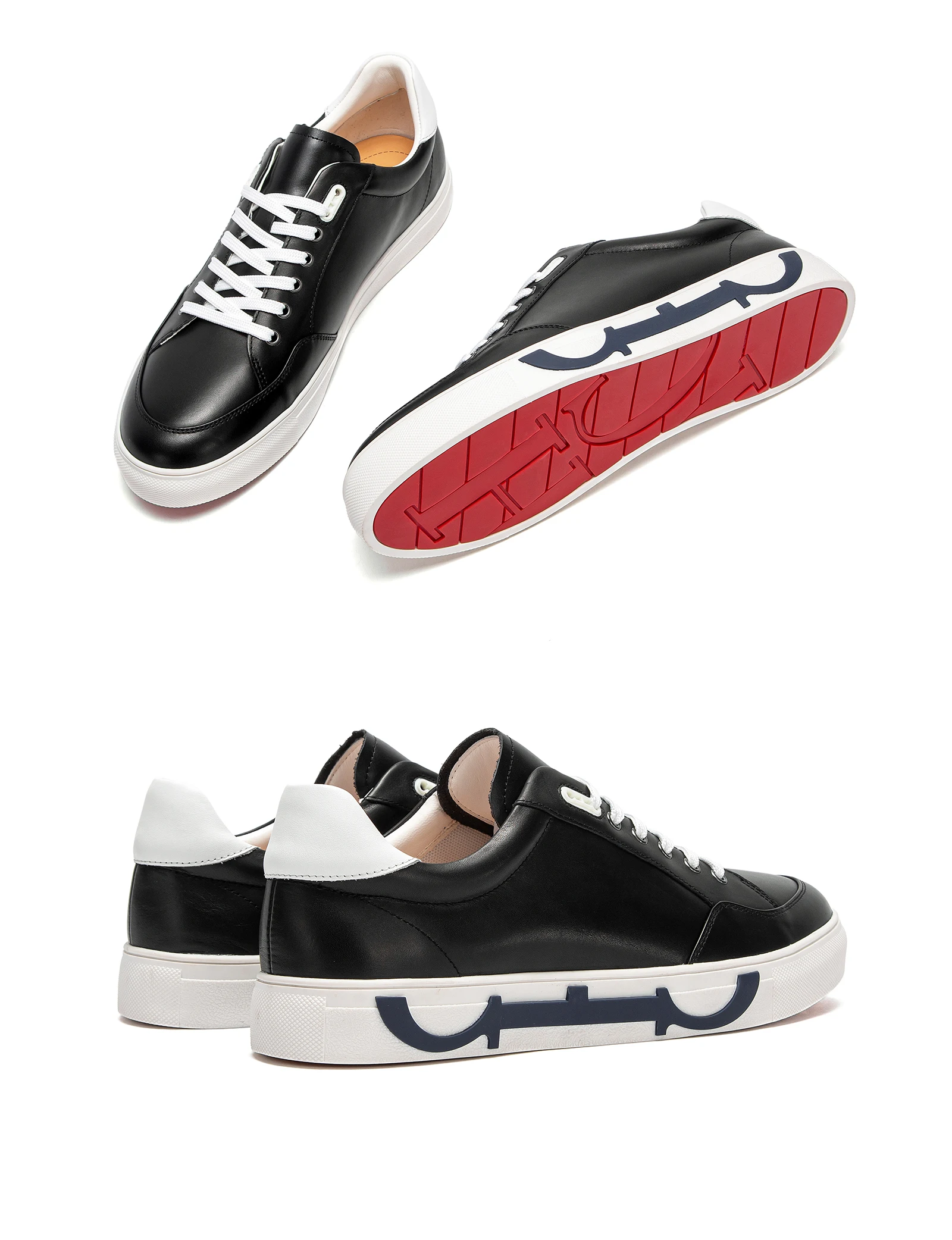 CHCH Men's Flat Shoes 2025 Spring New Anti Fur Retro Casual Shoes with Strap